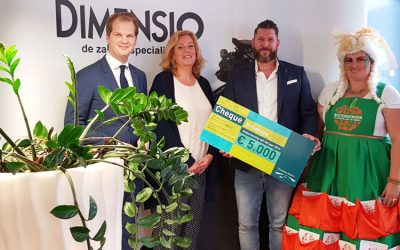 Dimensio doneert 5000 euro!